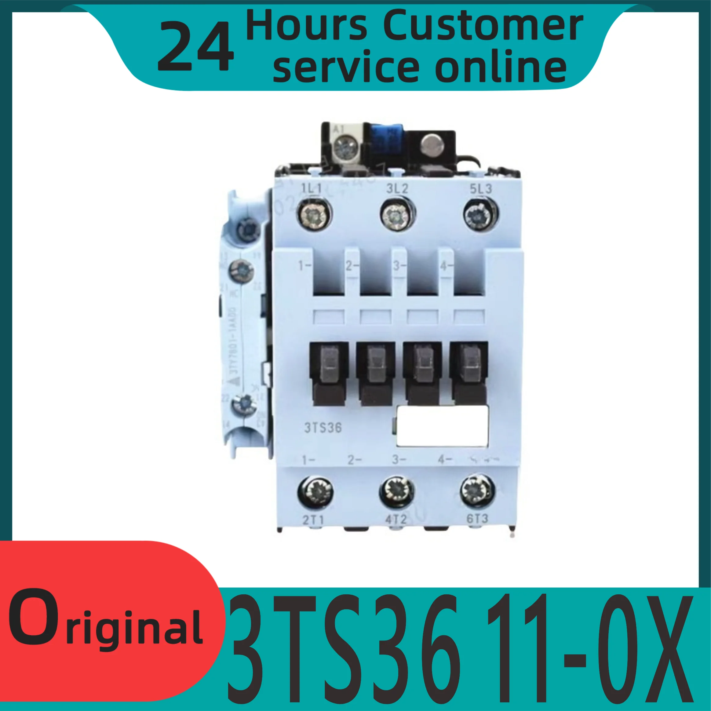 

Новый оригинальный контактор переменного тока 3TS36 11-0X 3TS3611-0XM0 45A 220В