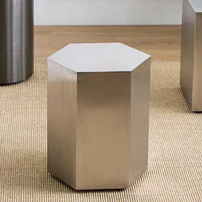 Modern Stools Nordic Metal Stool Living Room Decorative Coffee Low Stool Minimalism Ottomans Chair Home Furniture Accessories