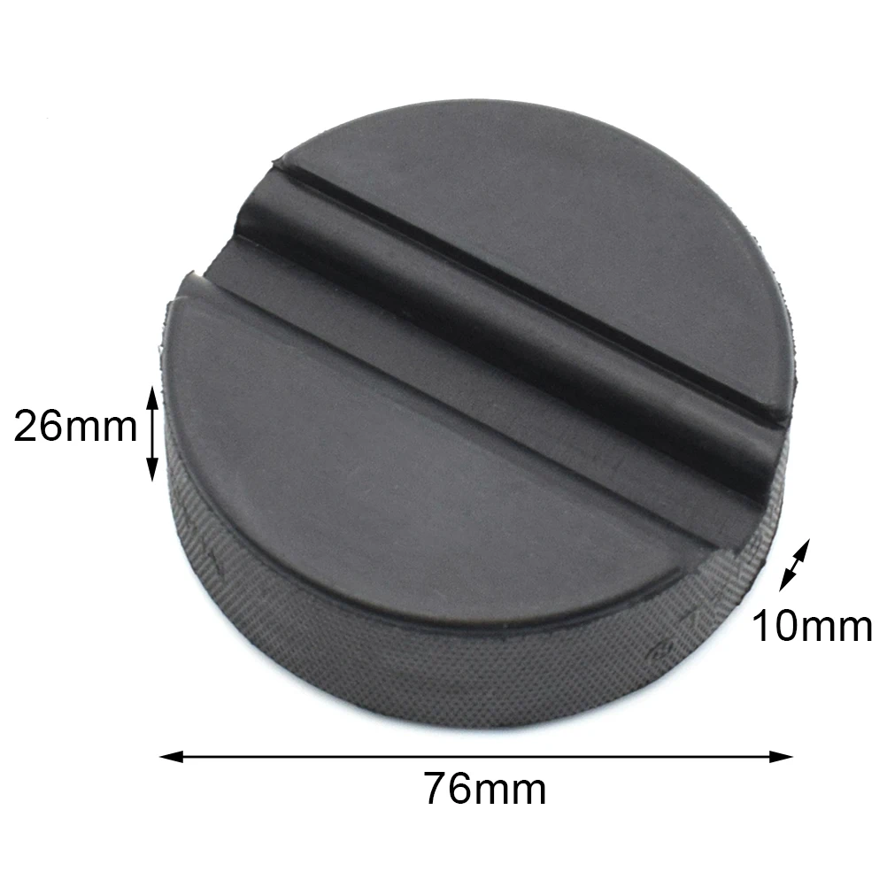 For VW SEAT SKODA AUDI Floor Slotted Car Rubber Jack Pad Frame Protector Adapter Jacking Tool Pinch Weld Side Lifting Disk Guard