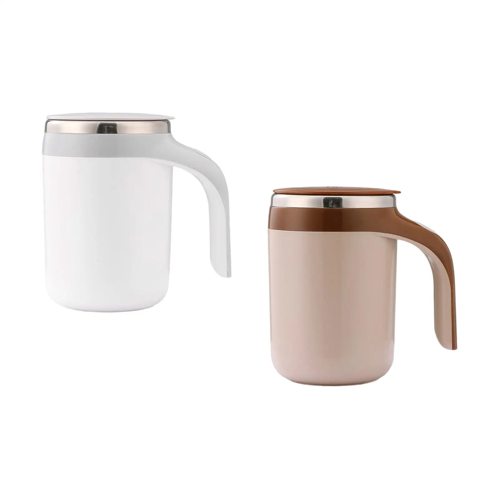 

Automatic Stirring Mug Electric Mixing Stainless Steel Cup with Lid Portable Mixer Cup for Coffee Milk Tea Gym School