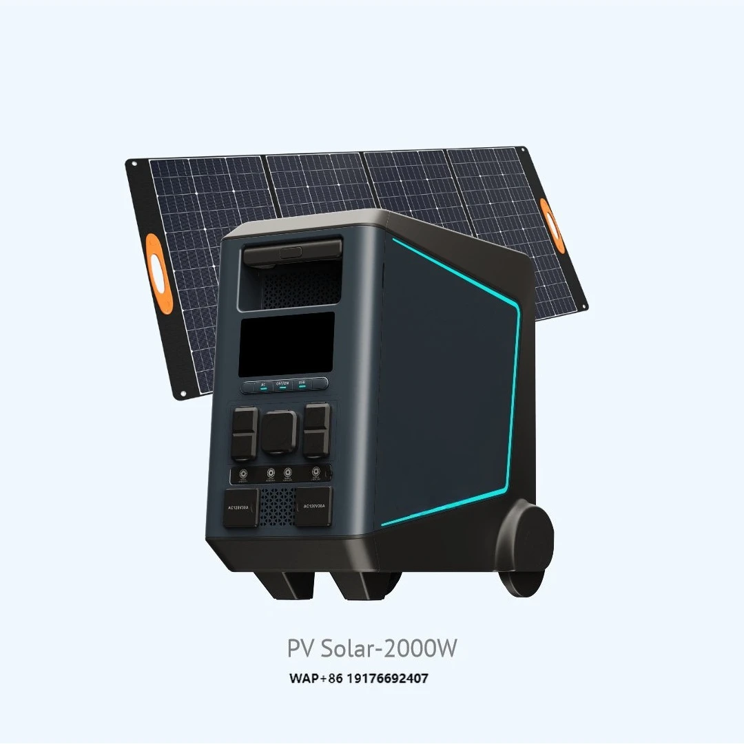 Hot Sale Portable Power Station 3600W 5000W Rechargeable Battery Portable Solar Panel LiFeP04