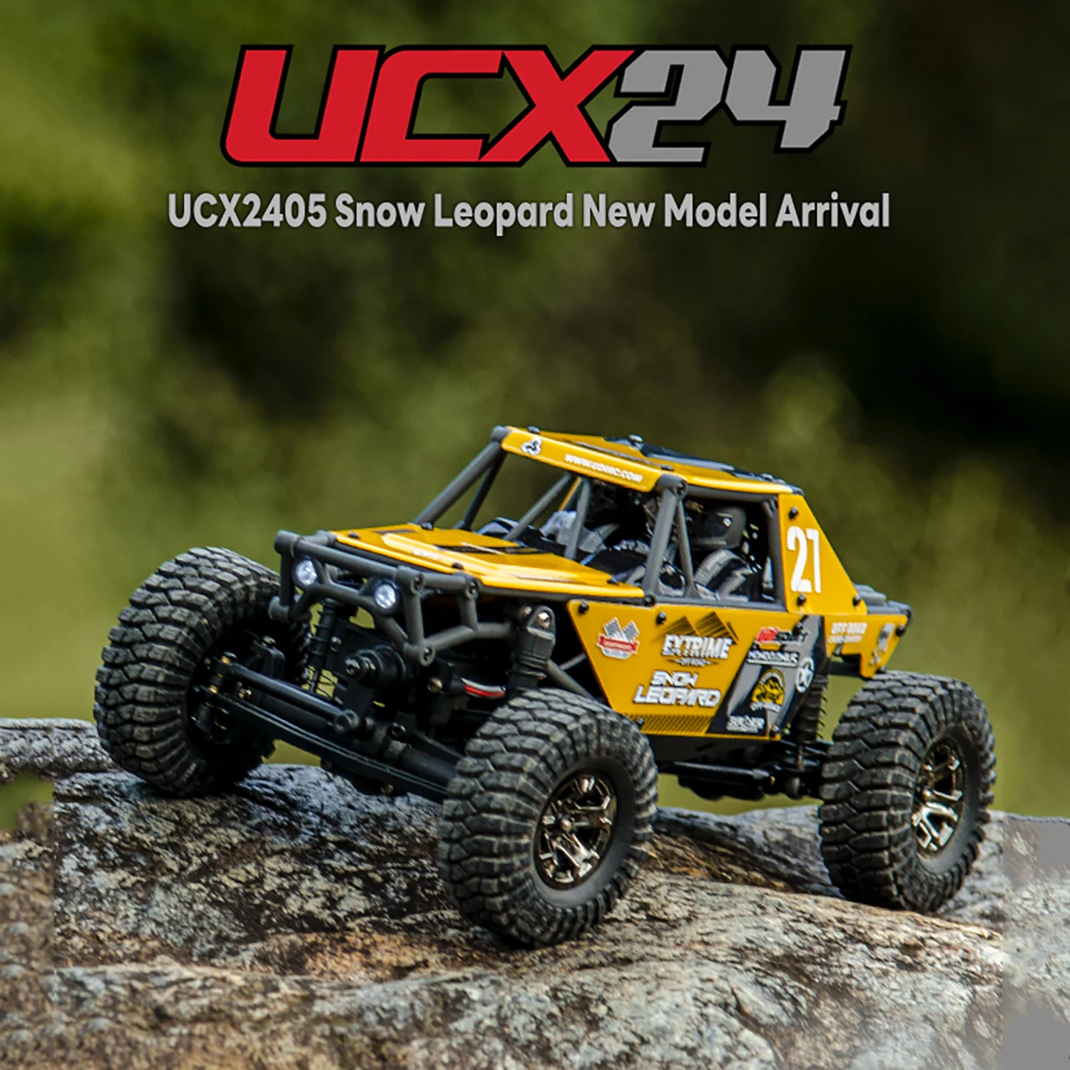 1/24 UdiRC UCX2405 PRO RC voitures RC chenille 2.4G 4WD moteur sans balais ESC radiocommandé RC Rock véhicules tout-terrain modèle de jouets RC