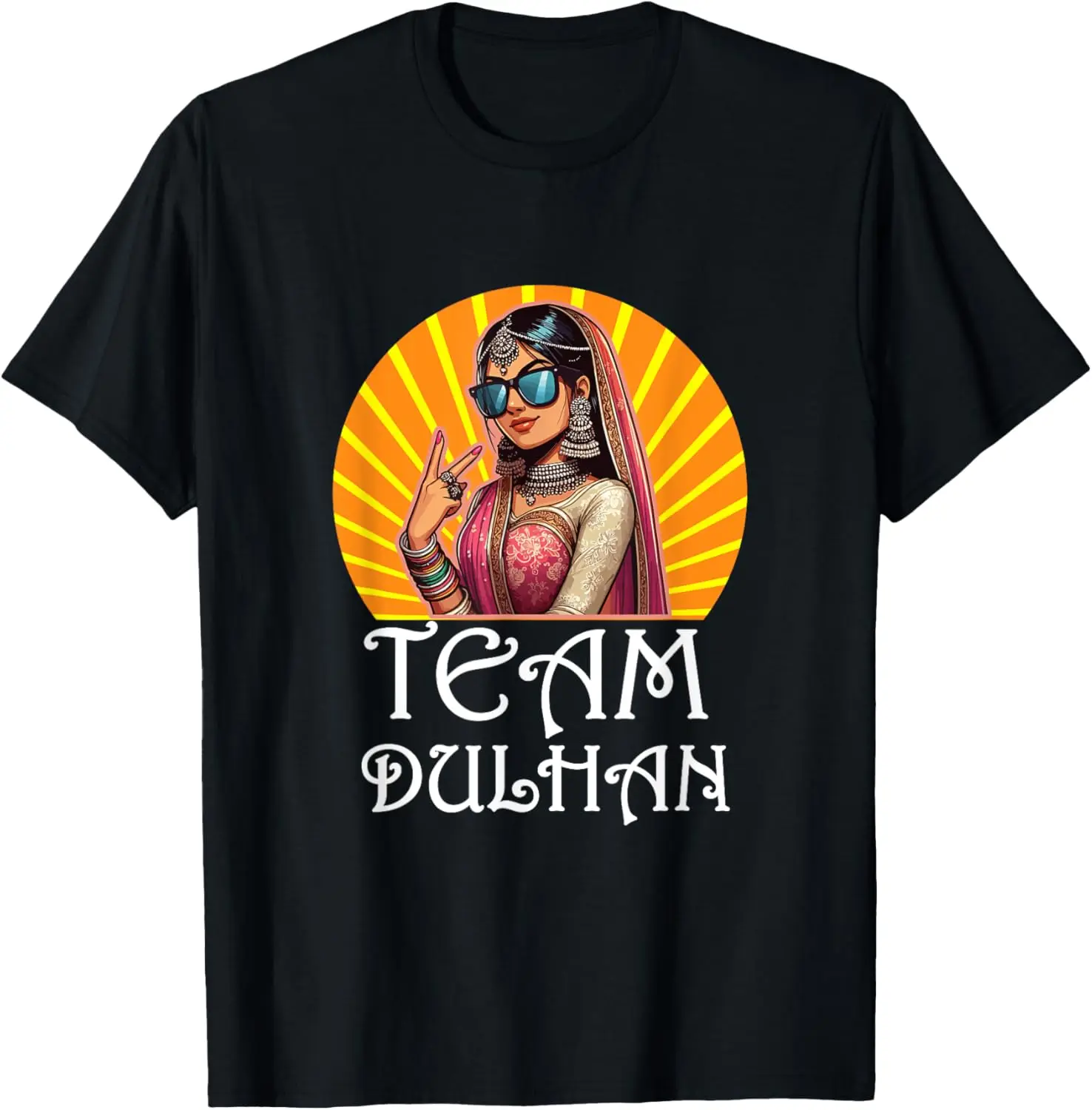 

Футболка Desi Wedding Bride Accessory South Asian Shaadi Team Dulhan