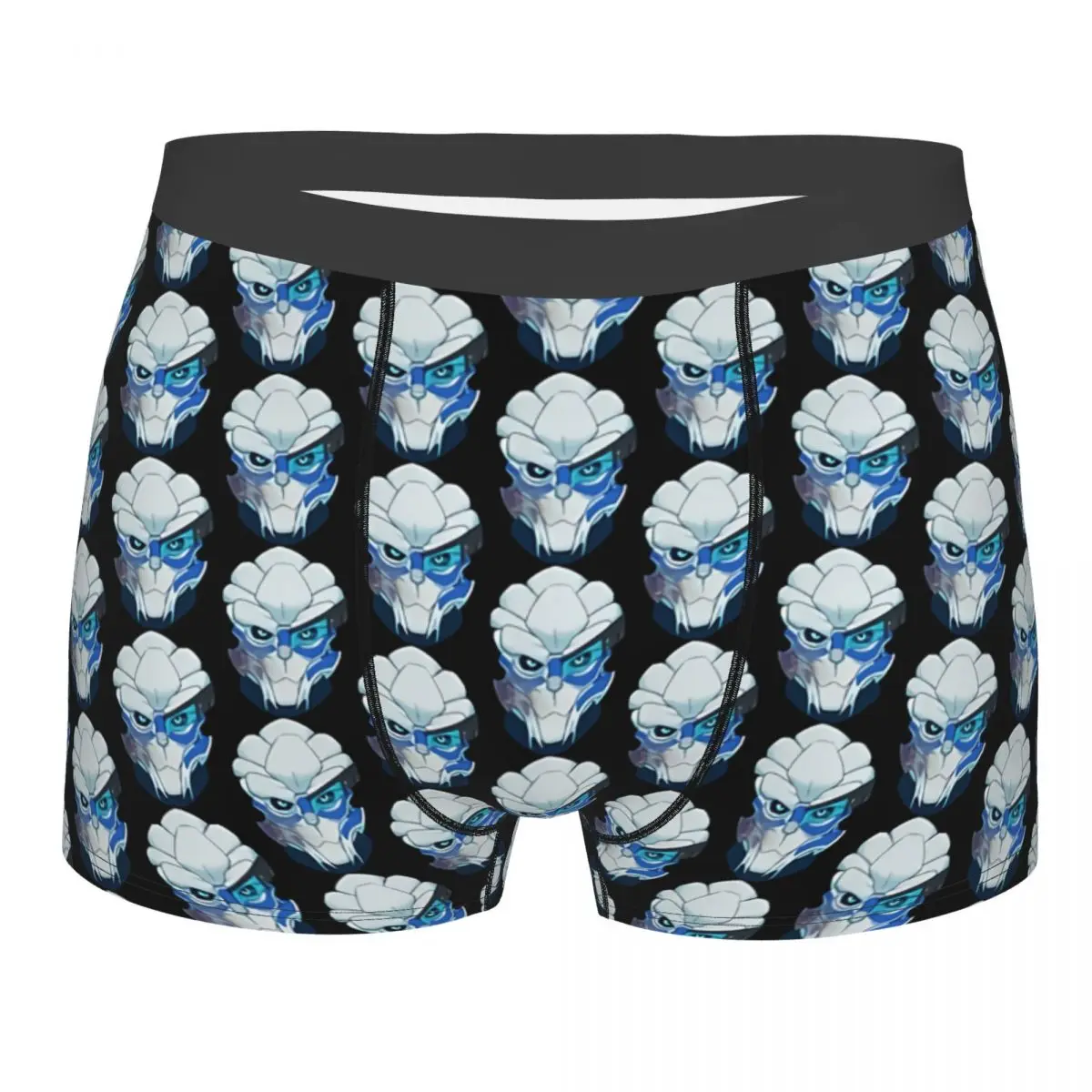 Gotta Keep Em Calibrated Men Boxer Briefs Mass Effect Game Highly Breathable Underwear Top Quality Print Shorts Gift Idea