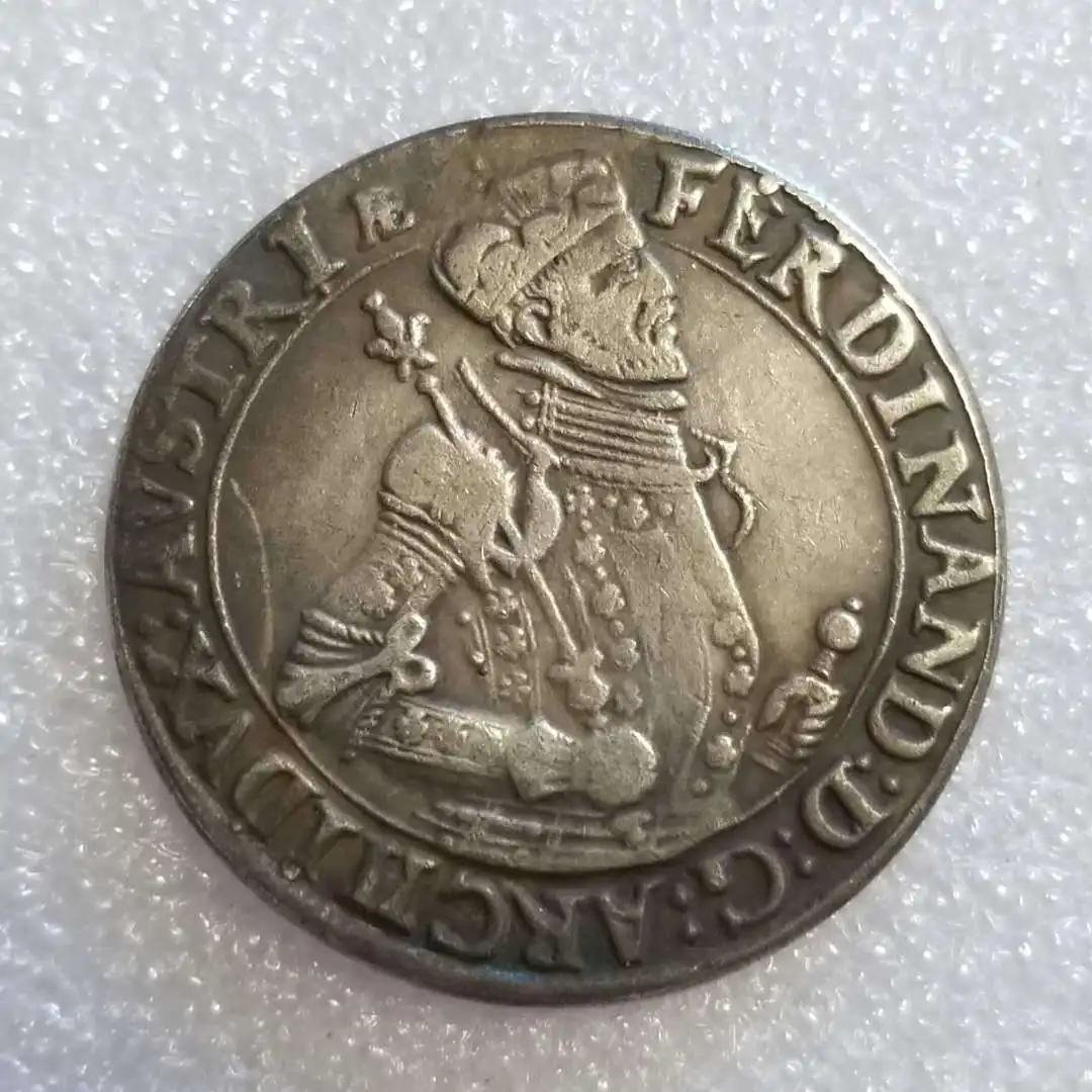 1595 النمسا الفضة الدولار العملات المقتنيات عملة ديكور المنزل الحرفية ميدالية عملة سطح المكتب حلية هدايا عيد الميلاد #2046 #2