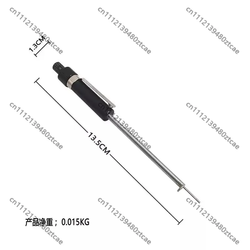 Brake Pad Lining Thickness Gauge Pen, Scale Ruler Inspection Tester, Auto Brake Pad Wear Measuring Diagnostic Tool for Car