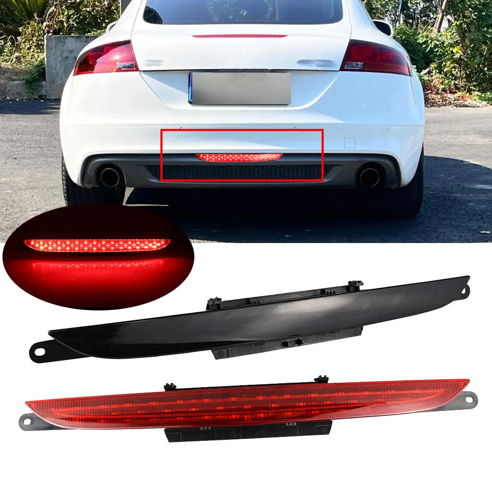 

Car LED Rear Tail Light Rear Lamps Rear Bumper Center Reflector Fog Light Tail Lamp For Audi TT MK2 2007-2014 OME:8J0945703