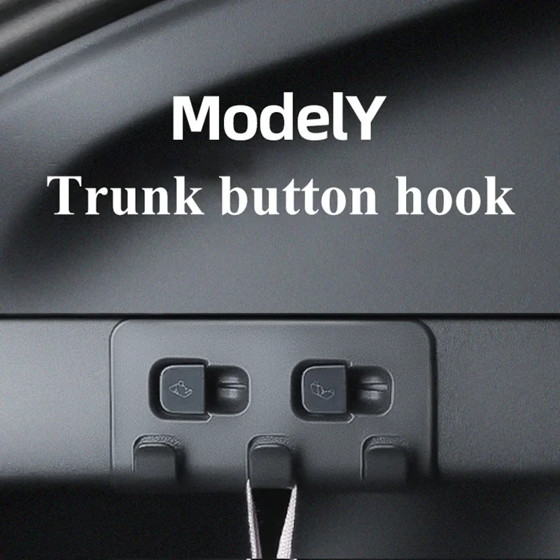For Tesla Model's Trunk Side Hook Car Specific Interior Upgrade and Modification Hook
