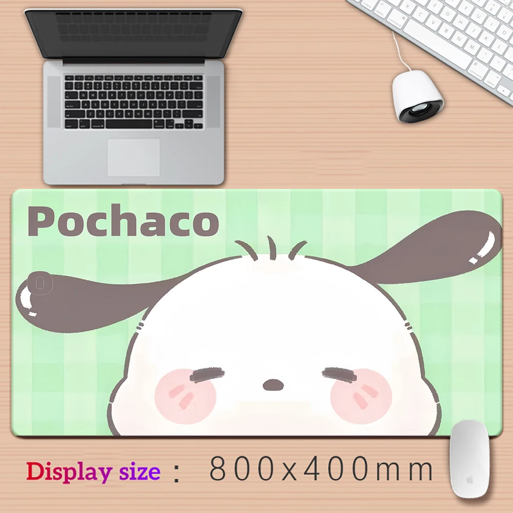 Large Mousepad XXL Pochacco  Mouse Pad Keyboard Gaming Accessories Mouse Mats Game Office Computer PC Gamer Laptop Desk  Mat