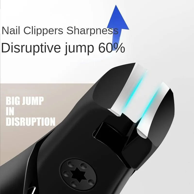 Splash-proof Large Opening Nail Clippers Nail Clippers Set Nail Clippers for Thick and Hard Nails  Nail Clippers for Home Use