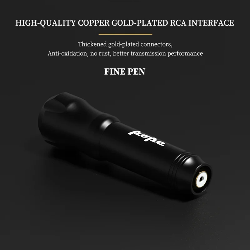 

POPEIRONS wireless tattoo machine Fine electric tattoo pen, stroke 4.0mm, professional tattoo machine supply