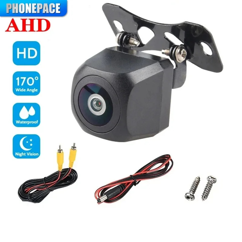 AHD/CCD Car Rear View Camera 12V Night Vision Backup Parking Reverse Camera Waterproof HD Color Image Video Vehicle Camera