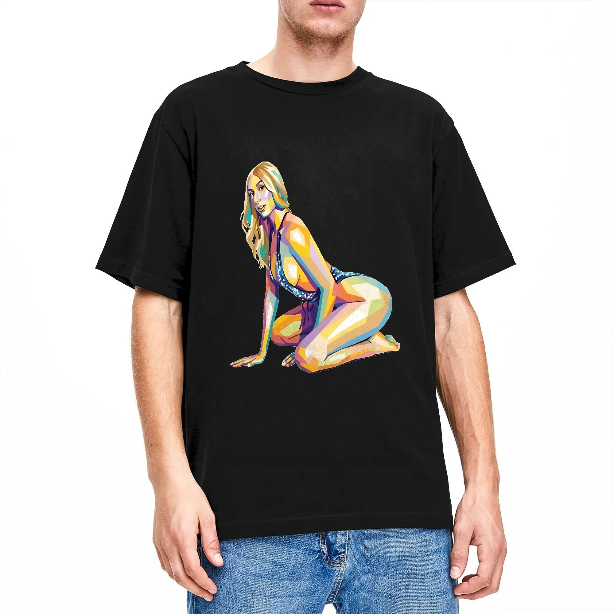 Kay Lovely WPAP Style T Shirt Men's  Pure Cotton Funny T-Shirts O Neck  Tees Short Sleeve Clothes Printed