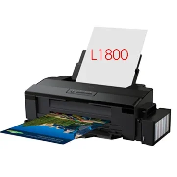 Hot sale sublimation six pigment colors continuous inkjet printer on sales A3 Model Desktop inkjet printer for EPSON L1800