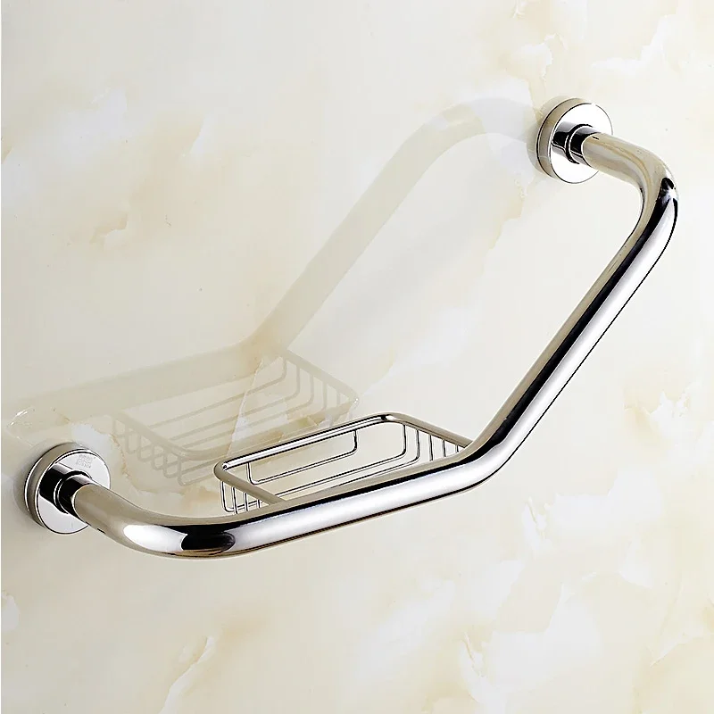 

304 stainless steel bathroom armrest, bathroom, elderly anti-skid bathtub, toilet seat, safety handle, unobstructed