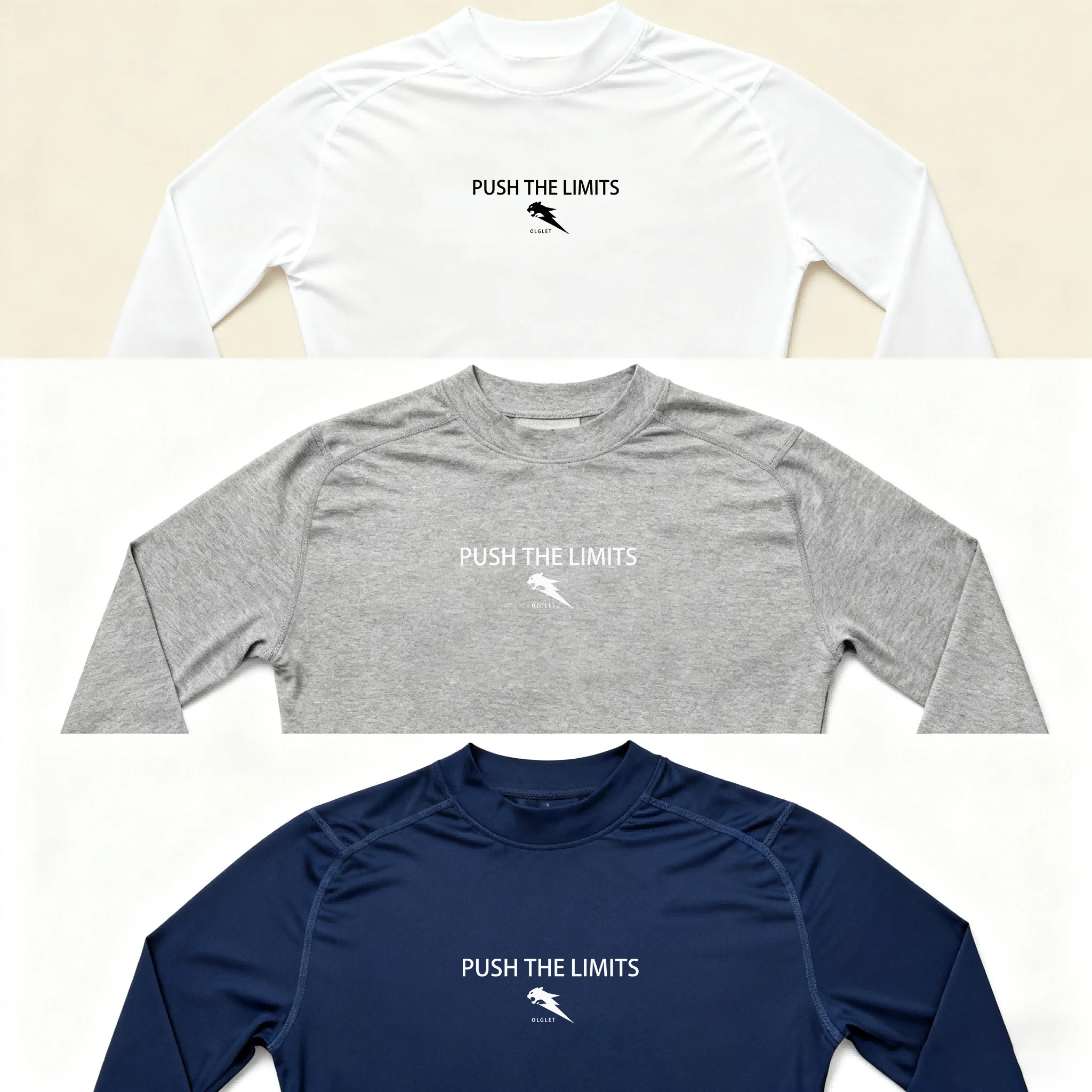 قميص رجالي مضغوط سريع الجفاف - تي شيرت مرن للتمرين وأكمام طويلة لملابس اللياقة البدنية والجري والتدريب في صالة الألعاب الرياضية #1