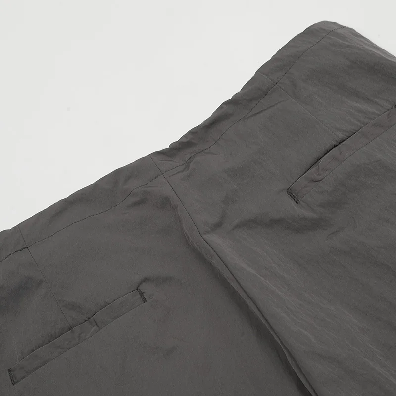 UPRAKF Black Grey Pants Straight-leg Loose Wide Leg Trousers Streetwear Comfort Fashion Hip Hop