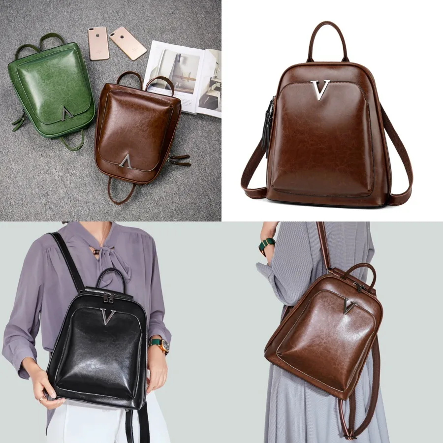 

【New style】Counter authentic multi-functional backpack for women 2026 new fashionable high-quality leather large-capacity women