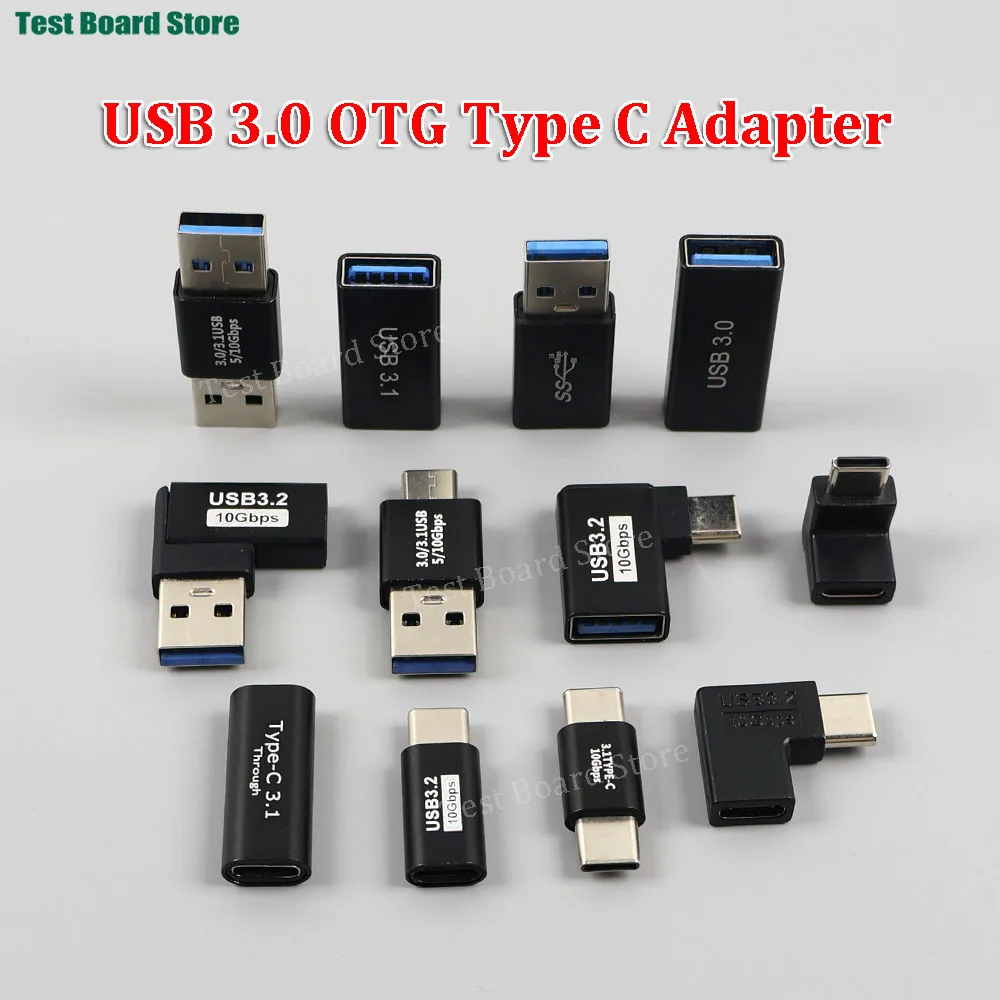 

1PCS Universal USB 3.0 OTG Type C Male Female Adapter USB Converter for Macbook Huawei Samsung Xiaomi Ipad Connector