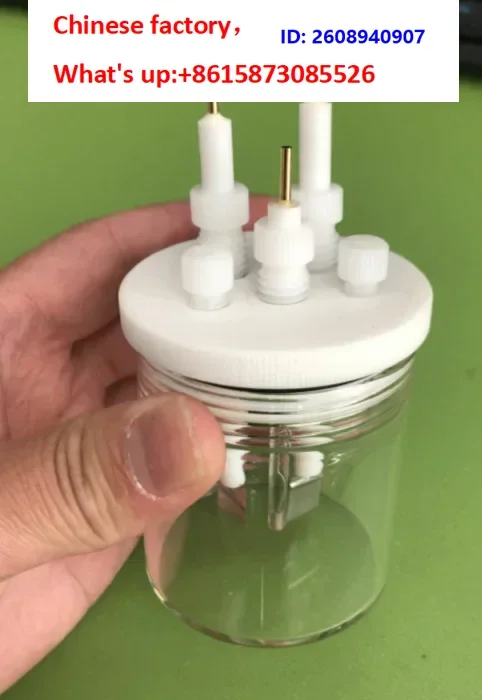 1PCS Se-aled electrolytic cell Electrolytic cell 50ml 100ml 150ml 200ml Three electrode system Unsealed cell