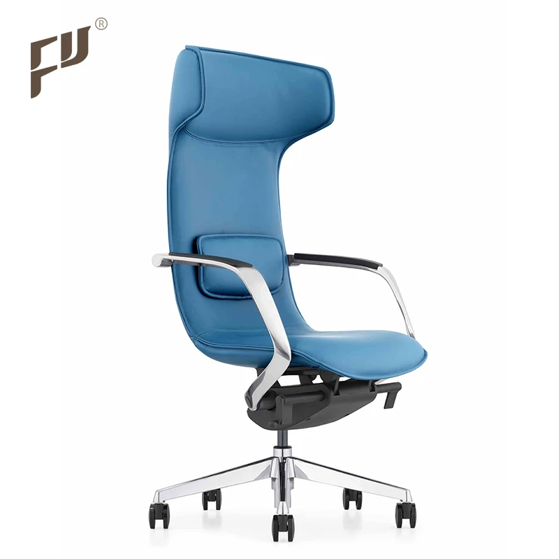 

FURICCO New Design Office Furniture Swivel Genuine Leather Executive Manager Office Chair