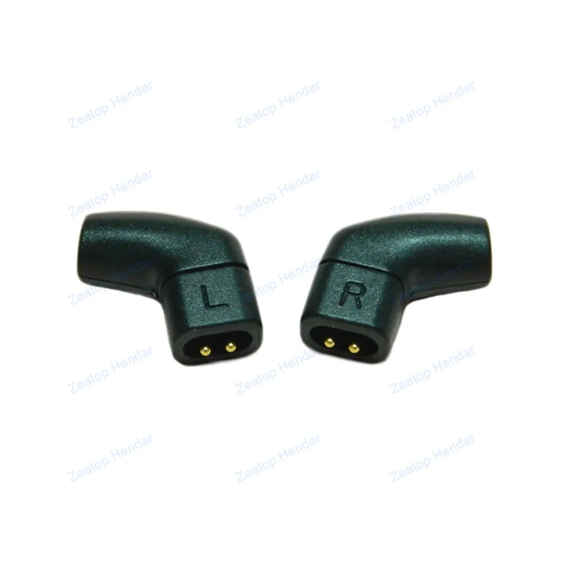 1Pair Earphone Male 2 Pin 0.75mm QDC Plug for KZ-ZS6/ZST/ZS10/ZSR ZSN AS16 Gold plated DIY Headphone Wire Connector