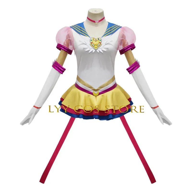 EE01 Anime Tsukino Usagi Cosplay Costume Anniversary Gamble Suit Dress Cosplay Moon Female Halloween Costumes And Wigs&0Ww