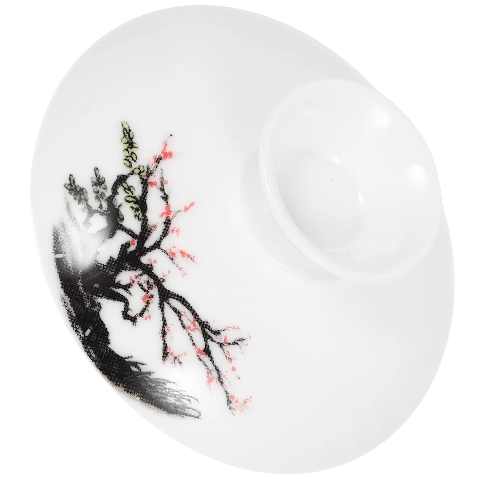 

Ceramic Tea Cup Lid Accessory Elegant Design Safe Enjoyable Tea Drinking Experience Home Party Camping Use Ceramic Teapot Parts