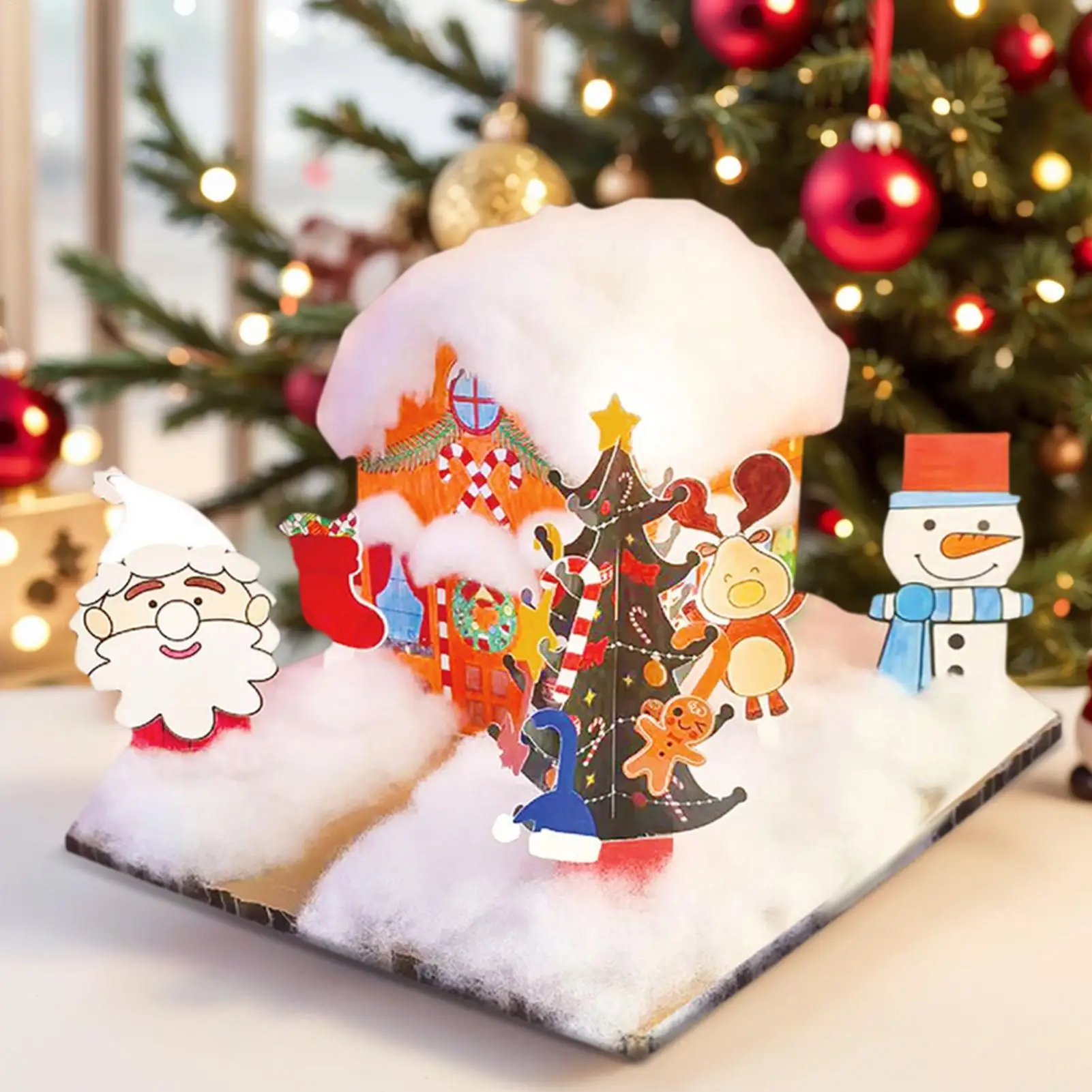 

Christmas Craft Kits Interactive Educational Craft Supplies Christmas Graffiti And Assembly Set For Kids Teens Art Educators