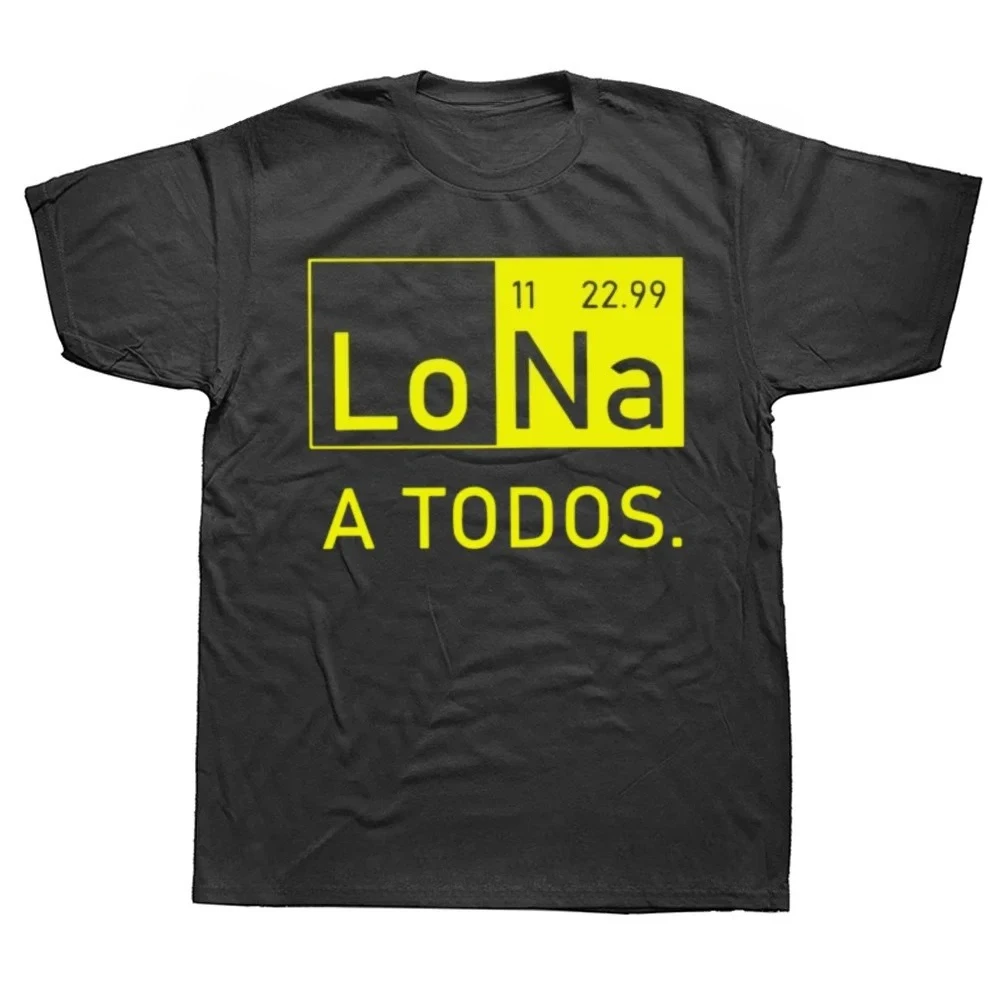 Women's T-Shirt I Hate You All T-Shirt Na Funny Chemistry Spanish Joke Short Sleeve Soft Summer Graphictshirts Summer Streetwear