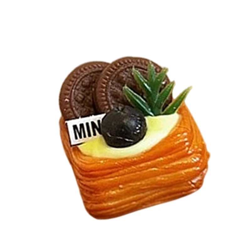 Multipurpose Dollhouses Miniature Danish Pastry 1/12 Scale Adds Charm to Your Dollhouses Kitchen or Dining Area image 3