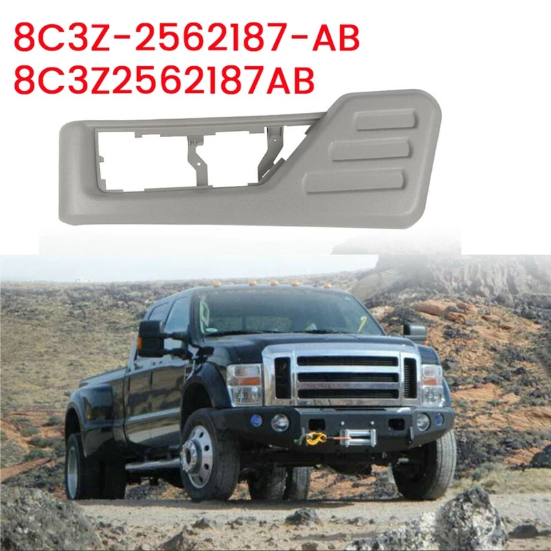 

Передняя панель сиденья 8C3Z-2562187-AB, отделка, детали крышки для Ford F250, F350, F450, F550, сверхпрочная 2008-2010 8C3Z2562187