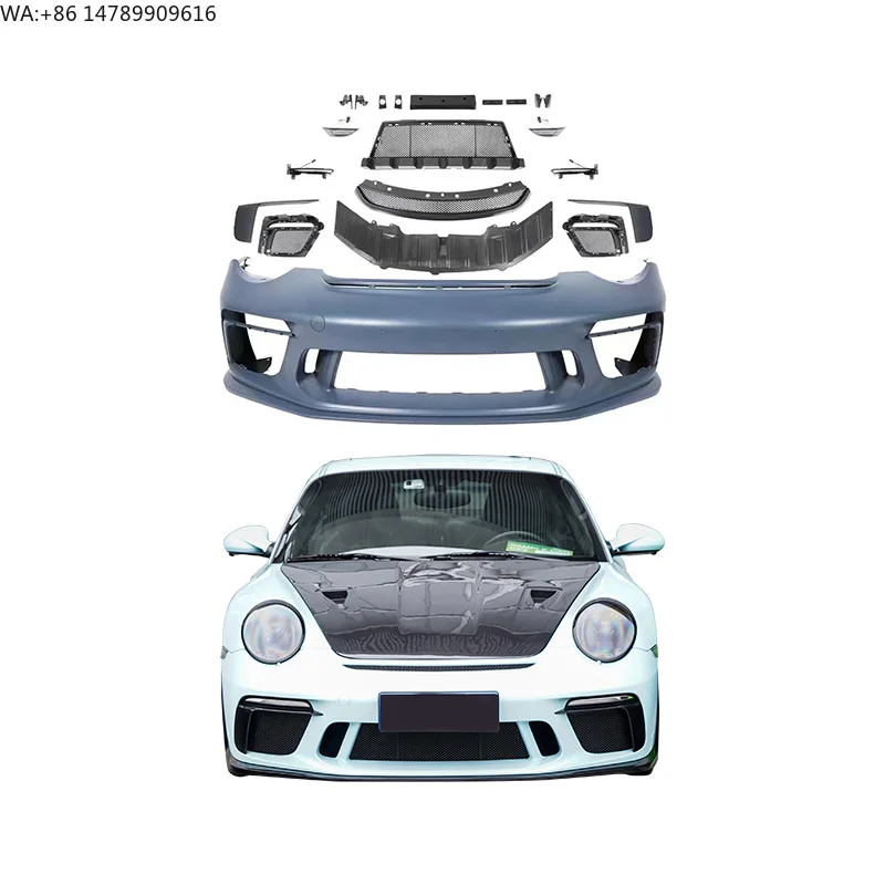 

2009-2013 997 Car Modification Upgrade 911 GT3 Front Bumper Body For 911Body Full Body Widebody