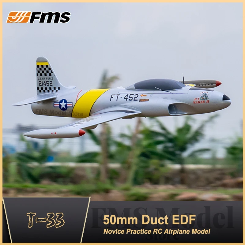 Blue Arrows Hobby 50mm Ducted Fan EDF Jet F86 PNP T-33 Model Fixed-wing Remote Control Electric Assembled Aircraft RC Airplane
