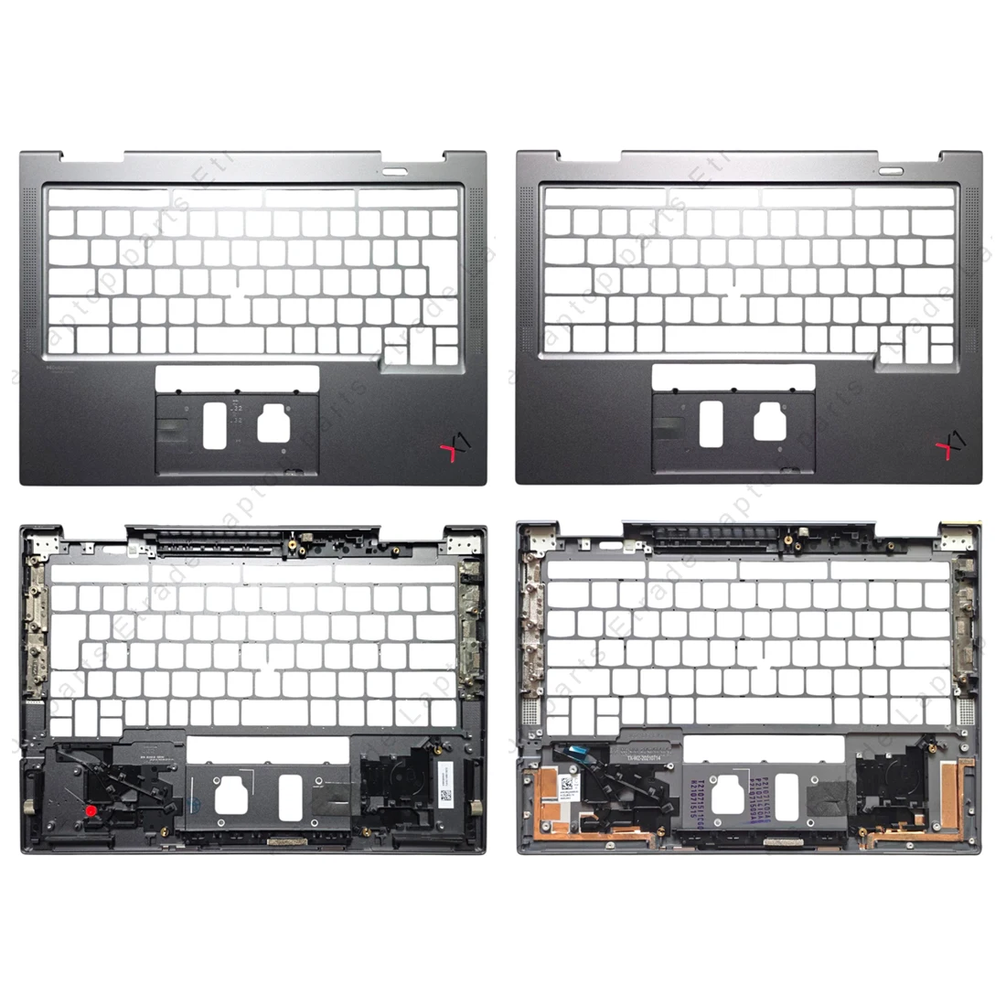 New Original For Lenovo Thinkpad X1 Yoga Gen7 2022 Series Laptop Palmrest Upper Case AM29Q000A00 AM29Q000500