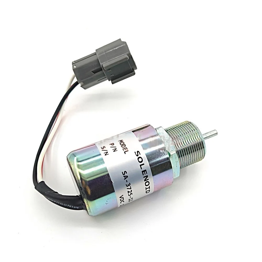 

SA-3725 Stop Electromagnet Oil Cut-Off Solenoid Valve 12V/24V Flameout Controller Switch 30A87-20404 for Industrial Use