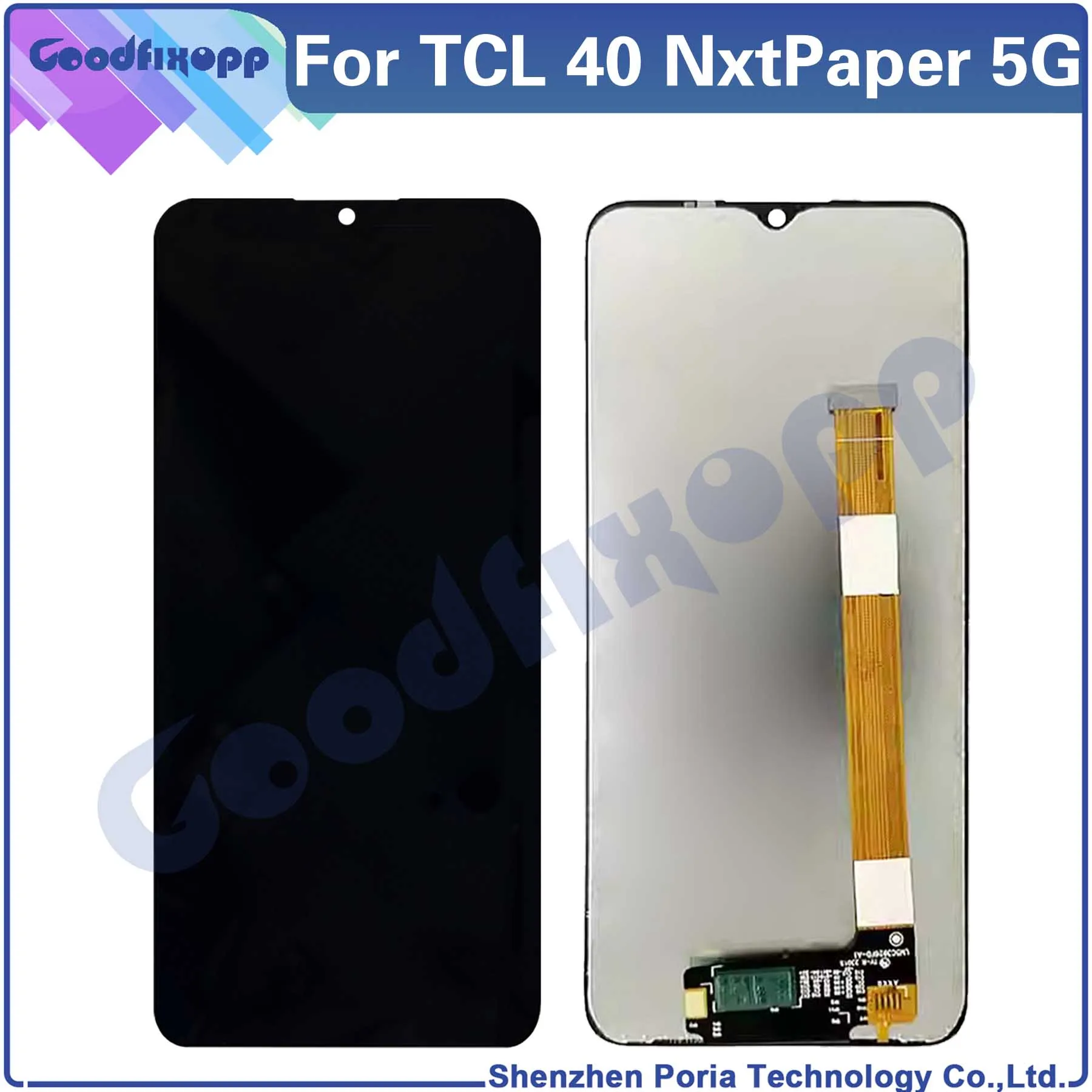 For TCL 40 NxtPaper 5G LCD Display Touch Screen Digitizer Assembly Repair Parts Replacement