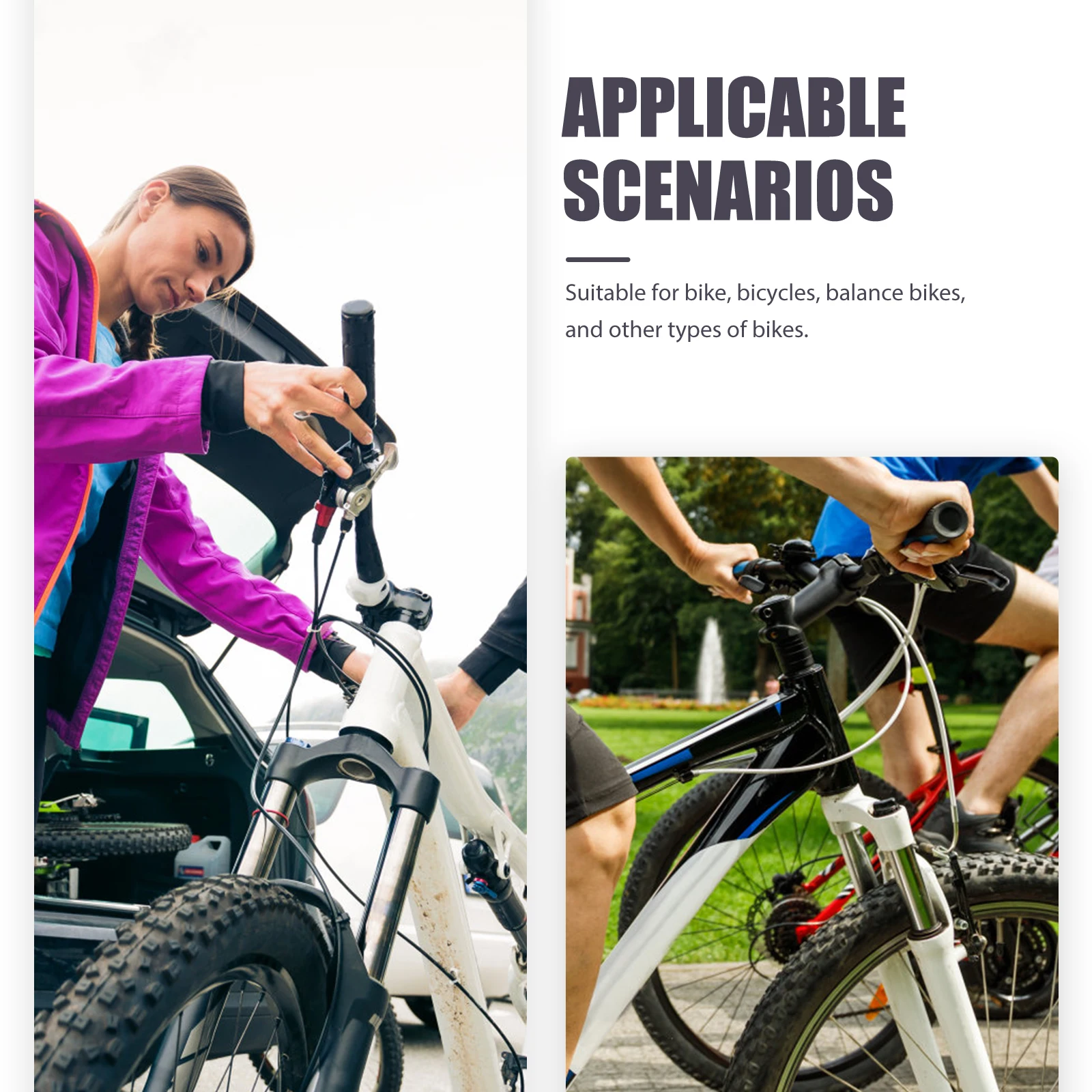 

1Set Bike Wheel Axle Nuts Durable Iron Flange Nuts Fixed Safety Fastening Washer Kit for Bicycle Bike Washers Kit