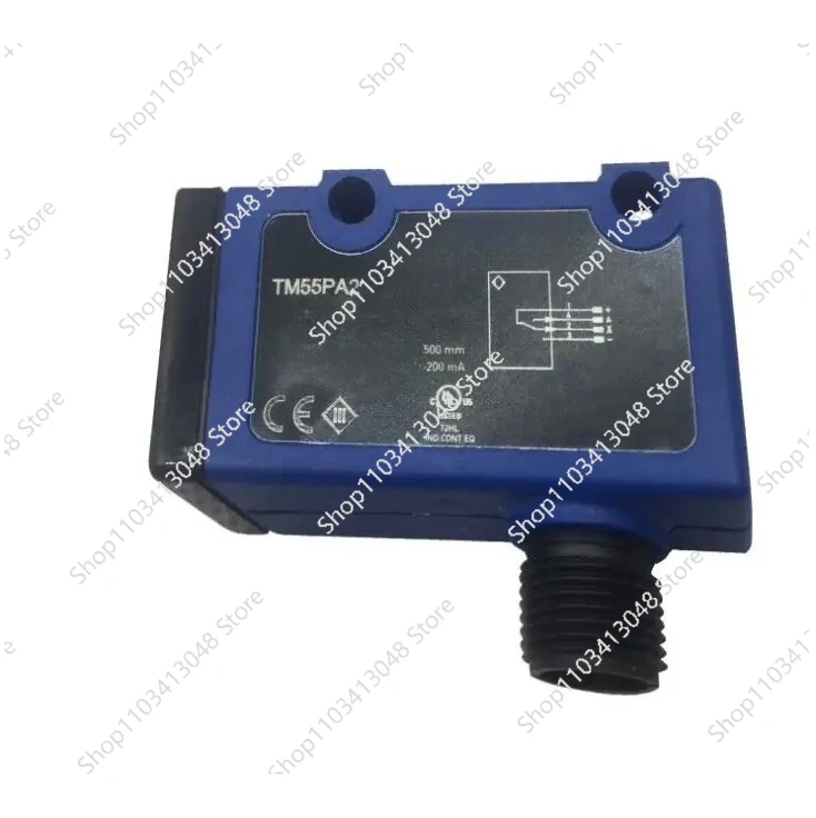 

TM55PA2 diffuse reflection photoelectric sensor detects a range of 500mm in compact construction style