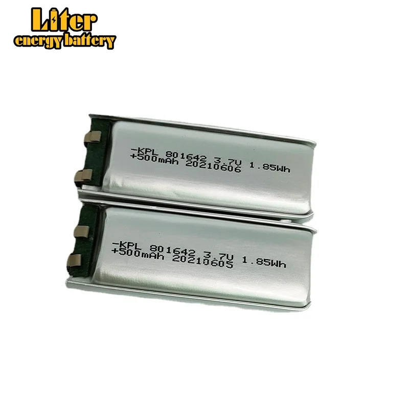 3A 방전 폴리머 리튬 배터리 801642 평방 리튬 코발트 배터리 4.2V 장난감 자동차 항공기 모델 배터리 도매