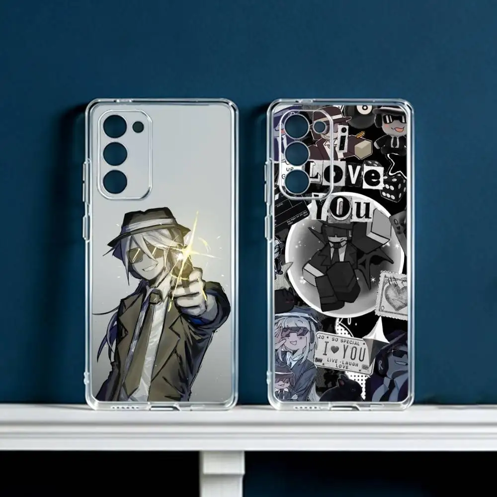 F-ForsakenS C-Chance Cool  Phone Case For Samsung Galaxy S24 S25 S23 S22 S21 Plus S24 S25 Transparent Cover Case