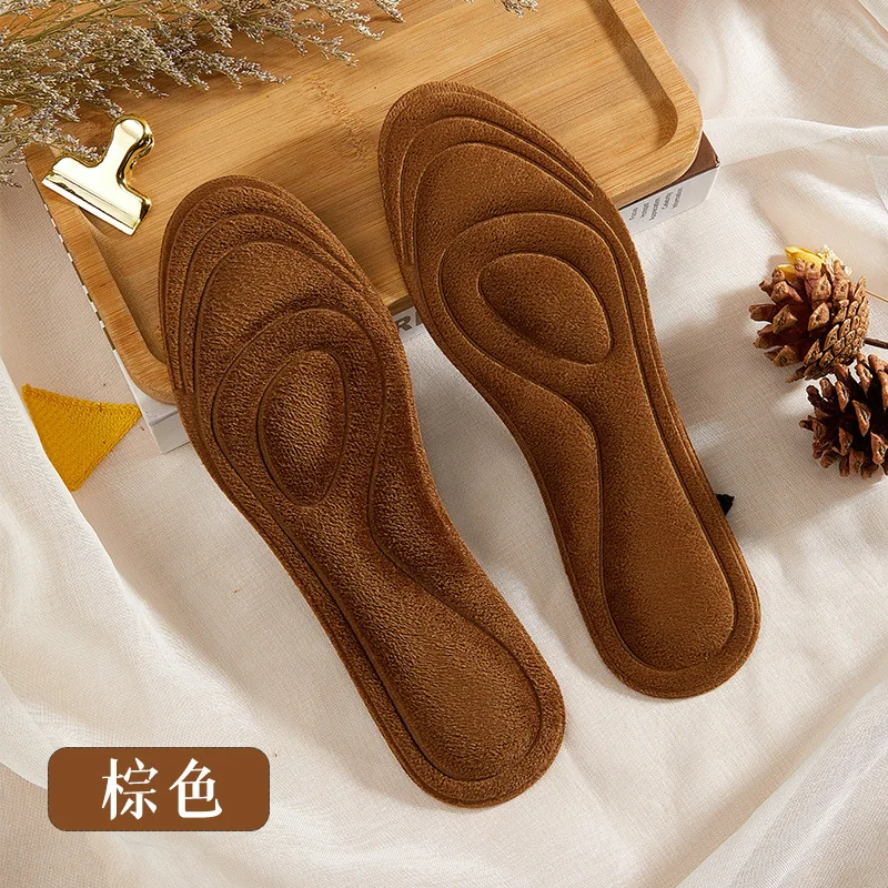 Thermal Insoles for Feet Winter Thermal Thicken Memory Foam Shoe Pads Men Women Sports Shoes Autumn Winter Shoes Pads