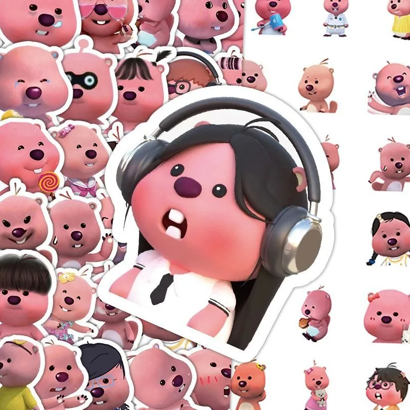 

100 шт. высококачественных водонепроницаемых наклеек с милым мультяшным персонажем Пороро, декоративные наклейки для творчества, игрушки для детского дневника, подарки