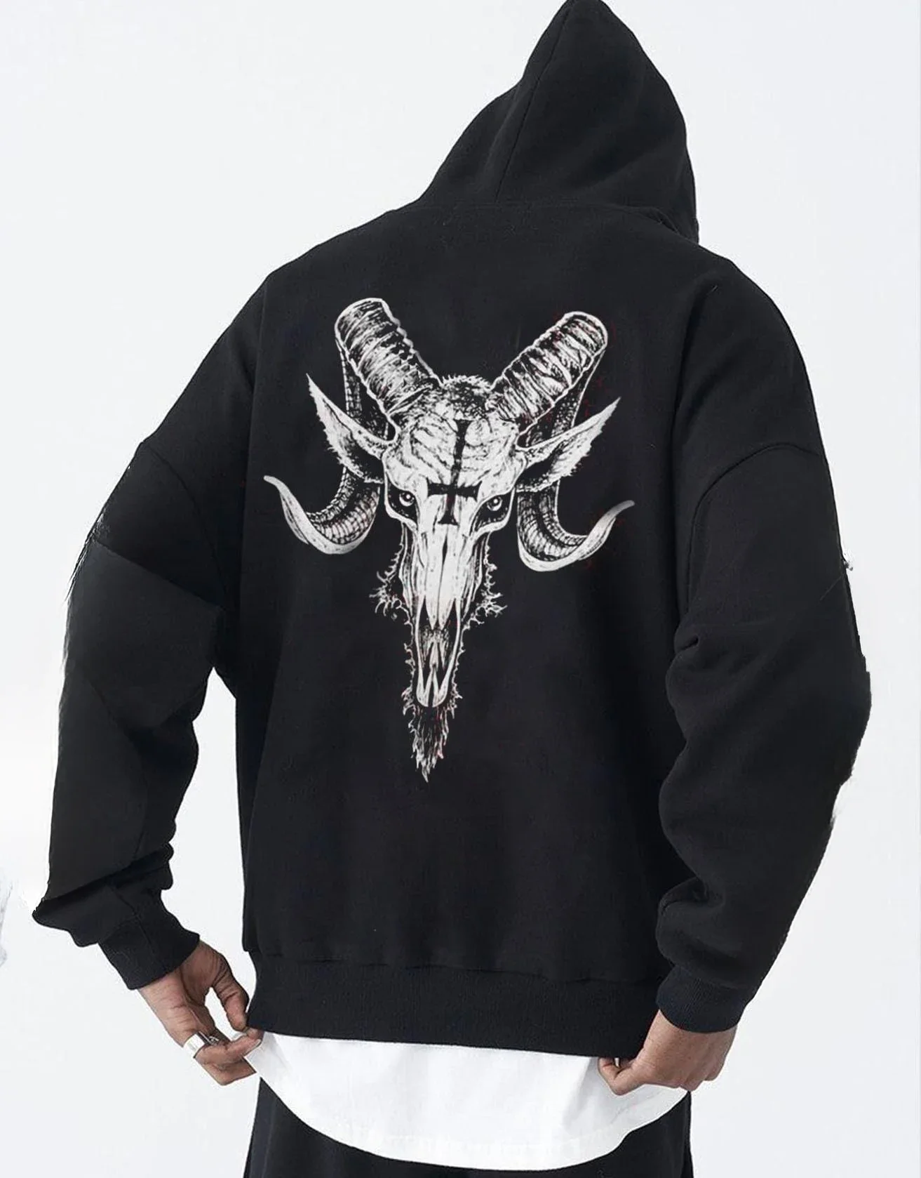 

American High Street Trendy Hooded Sweatshirt Loose Oversized Casual Sports Shirt Men's Women's Long Sleeved Hooded Sweatshirt