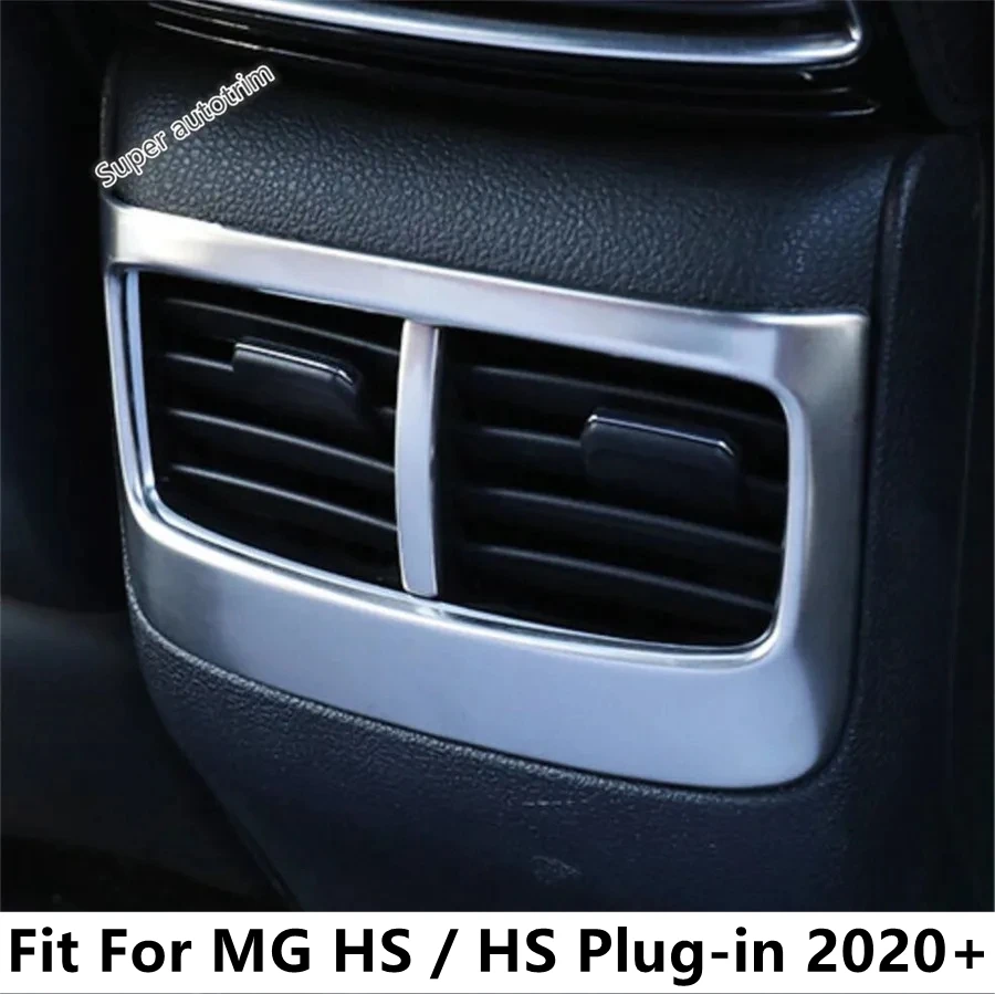 

Car Rear Armrest Box Air Conditioning AC Vent Outlet Frame Cover Trim For MG HS / HS Plug-in 2020 - 2024 Accessories Interior