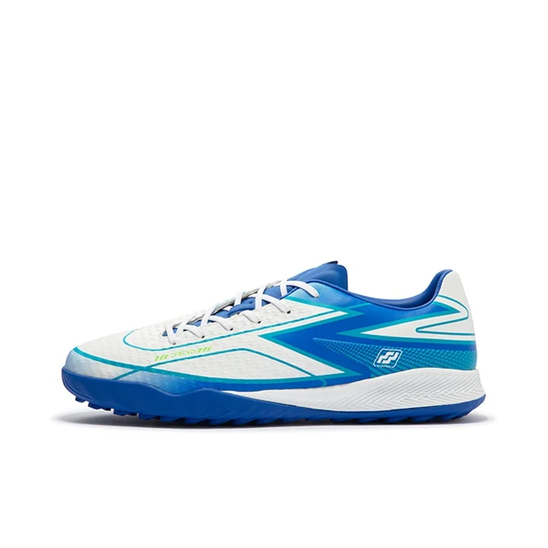 361 Dream Chaser TF Classic Cushioning Slip Resistant Abrasion Resistant Soccer Shoes Unisex White Blue 672417903361/