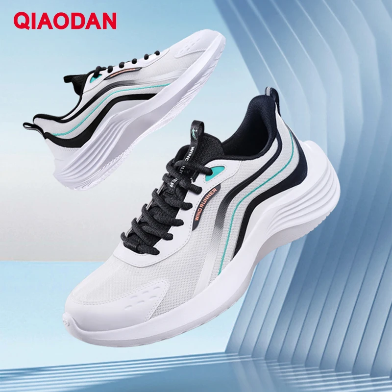 Qiaodan Sneakers Herren Sommer neue Mesh stoß dämpfende bequeme atmungsaktive rutsch feste leichte Laufschuhe xm45210219a