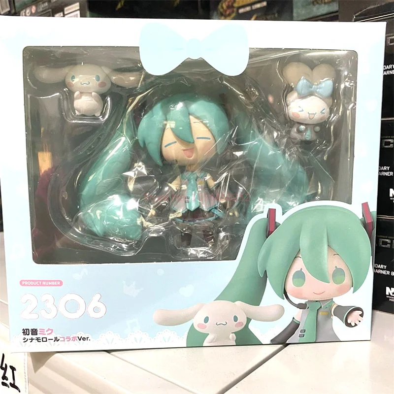 Hatsune Miku Future Big Eared Dog Vocaloid Jade Guigou Can Change Face And Hand Made Anime Animation Peripheral Toys Ornament