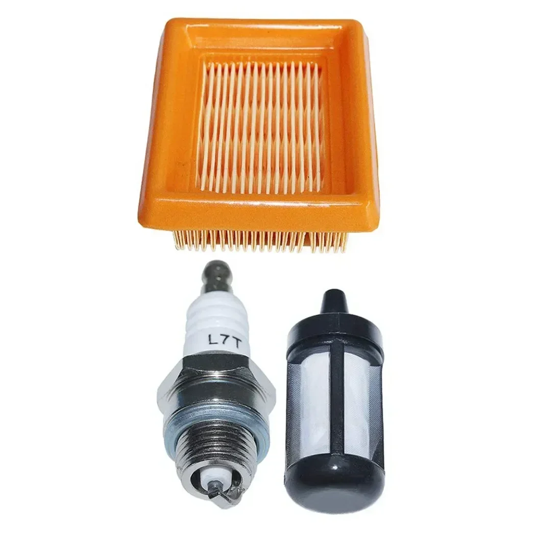 Imagem -04 - Filtro de ar Filtros de Combustível Vela de Ignição para Stihl. Fs120 Fs200 Fs250 Fs300 Fs400 Fs450 Parte do Motor do Aparador de Grama