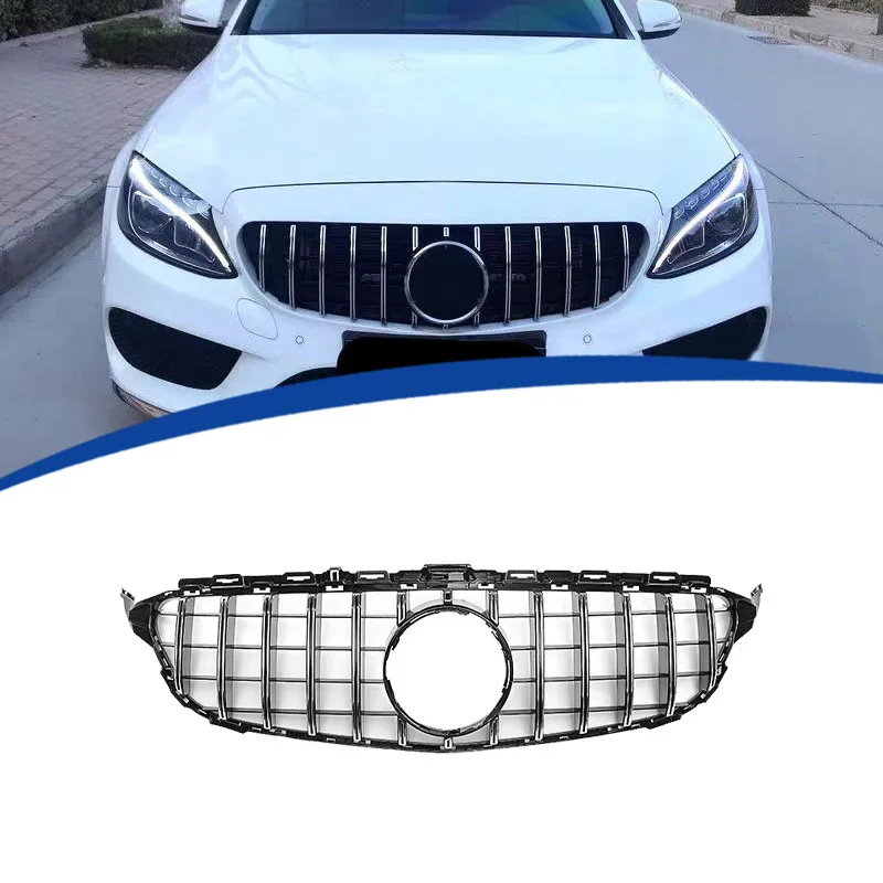 

Подходит для 2015-2018 Mercedes Benz C-Class W205 GT Модель решетка ABS оригинальная замена автомобиля